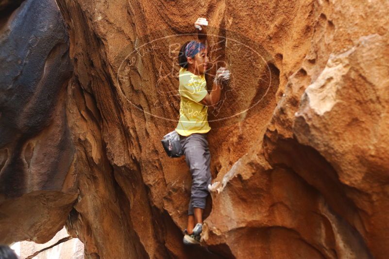 Bouldering in Hueco Tanks on 08/31/2019 with Blue Lizard Climbing and Yoga
Filename: SRM_20190831_1730290.jpg
Aperture: f/2.8
Shutter Speed: 1/250
Body: Canon EOS-1D Mark II
Lens: Canon EF 50mm f/1.8 II