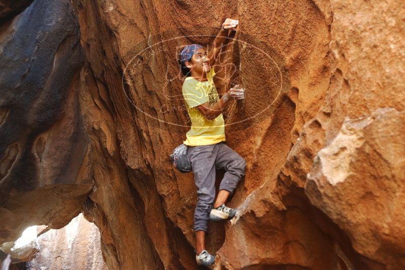 Bouldering in Hueco Tanks on 08/31/2019 with Blue Lizard Climbing and Yoga
Filename: SRM_20190831_1731170.jpg
Aperture: f/2.8
Shutter Speed: 1/320
Body: Canon EOS-1D Mark II
Lens: Canon EF 50mm f/1.8 II