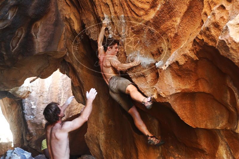 Bouldering in Hueco Tanks on 08/31/2019 with Blue Lizard Climbing and Yoga

Filename: SRM_20190831_1756310.jpg
Aperture: f/2.8
Shutter Speed: 1/200
Body: Canon EOS-1D Mark II
Lens: Canon EF 50mm f/1.8 II