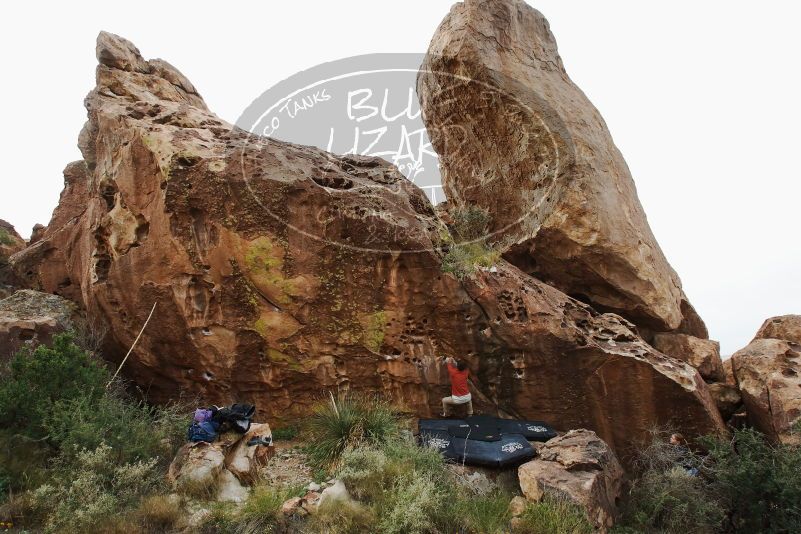 Bouldering in Hueco Tanks on 10/28/2019 with Blue Lizard Climbing and Yoga
Filename: SRM_20191028_0934190.jpg
Aperture: f/5.6
Shutter Speed: 1/320
Body: Canon EOS-1D Mark II
Lens: Canon EF 16-35mm f/2.8 L