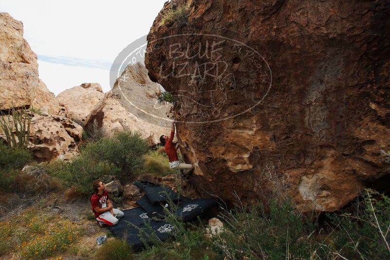 Bouldering in Hueco Tanks on 10/28/2019 with Blue Lizard Climbing and Yoga
Filename: SRM_20191028_0947140.jpg
Aperture: f/5.6
Shutter Speed: 1/320
Body: Canon EOS-1D Mark II
Lens: Canon EF 16-35mm f/2.8 L