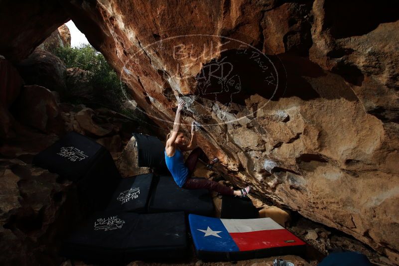 Bouldering in Hueco Tanks on 10/28/2019 with Blue Lizard Climbing and Yoga
Filename: SRM_20191028_1050020.jpg
Aperture: f/7.1
Shutter Speed: 1/250
Body: Canon EOS-1D Mark II
Lens: Canon EF 16-35mm f/2.8 L