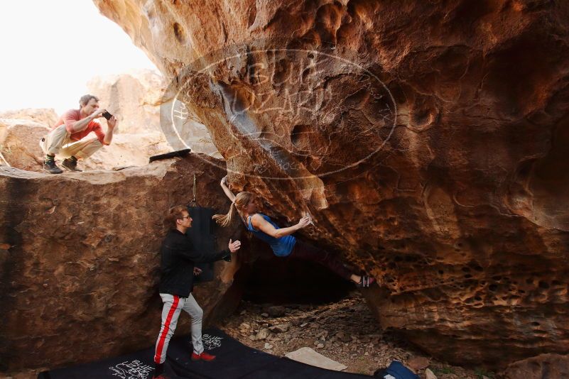 Bouldering in Hueco Tanks on 10/28/2019 with Blue Lizard Climbing and Yoga
Filename: SRM_20191028_1514491.jpg
Aperture: f/4.5
Shutter Speed: 1/250
Body: Canon EOS-1D Mark II
Lens: Canon EF 16-35mm f/2.8 L