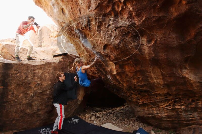 Bouldering in Hueco Tanks on 10/28/2019 with Blue Lizard Climbing and Yoga
Filename: SRM_20191028_1514561.jpg
Aperture: f/4.5
Shutter Speed: 1/250
Body: Canon EOS-1D Mark II
Lens: Canon EF 16-35mm f/2.8 L