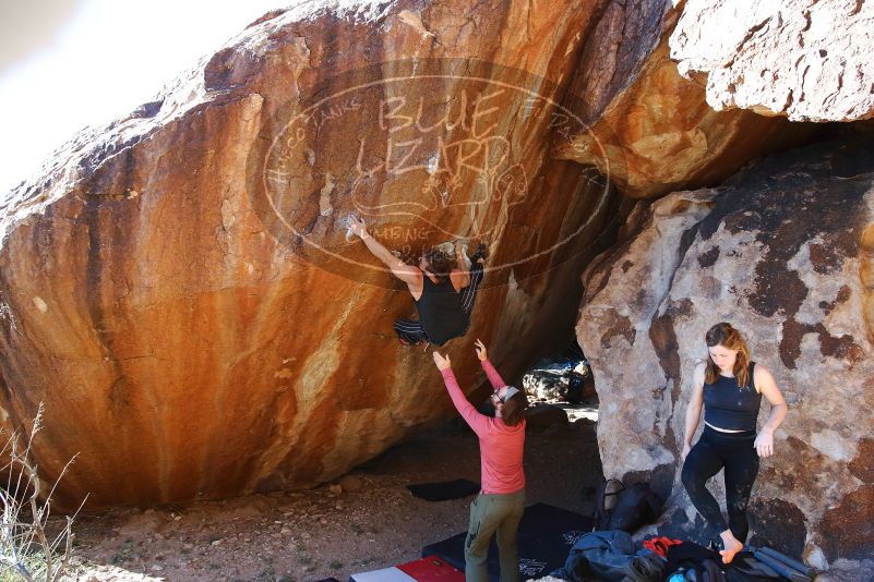 Bouldering in Hueco Tanks on 10/26/2019 with Blue Lizard Climbing and Yoga

Filename: SRM_20191026_1636050.jpg
Aperture: f/5.6
Shutter Speed: 1/250
Body: Canon EOS-1D Mark II
Lens: Canon EF 16-35mm f/2.8 L
