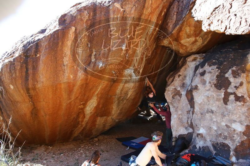 Bouldering in Hueco Tanks on 10/26/2019 with Blue Lizard Climbing and Yoga

Filename: SRM_20191026_1644281.jpg
Aperture: f/5.6
Shutter Speed: 1/250
Body: Canon EOS-1D Mark II
Lens: Canon EF 16-35mm f/2.8 L