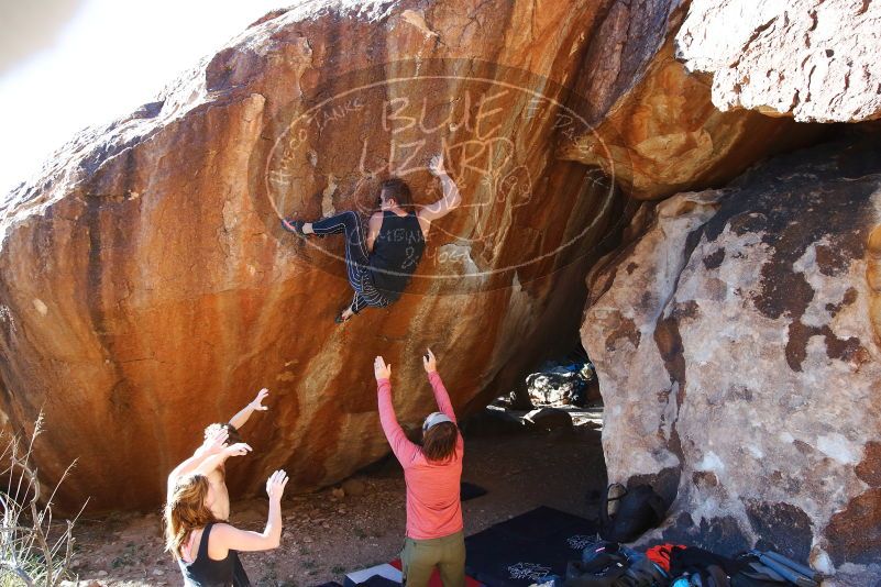Bouldering in Hueco Tanks on 10/26/2019 with Blue Lizard Climbing and Yoga
Filename: SRM_20191026_1646190.jpg
Aperture: f/5.6
Shutter Speed: 1/250
Body: Canon EOS-1D Mark II
Lens: Canon EF 16-35mm f/2.8 L