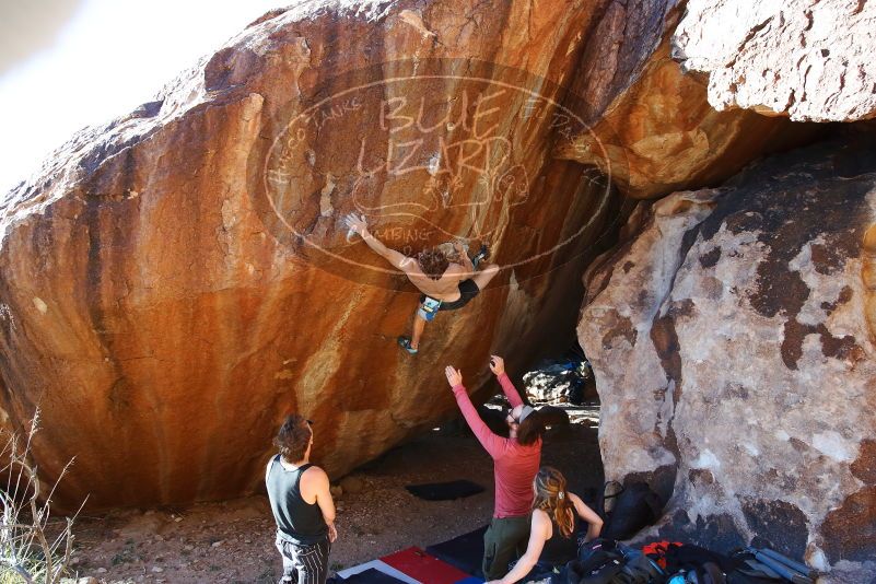 Bouldering in Hueco Tanks on 10/26/2019 with Blue Lizard Climbing and Yoga

Filename: SRM_20191026_1649160.jpg
Aperture: f/5.6
Shutter Speed: 1/250
Body: Canon EOS-1D Mark II
Lens: Canon EF 16-35mm f/2.8 L