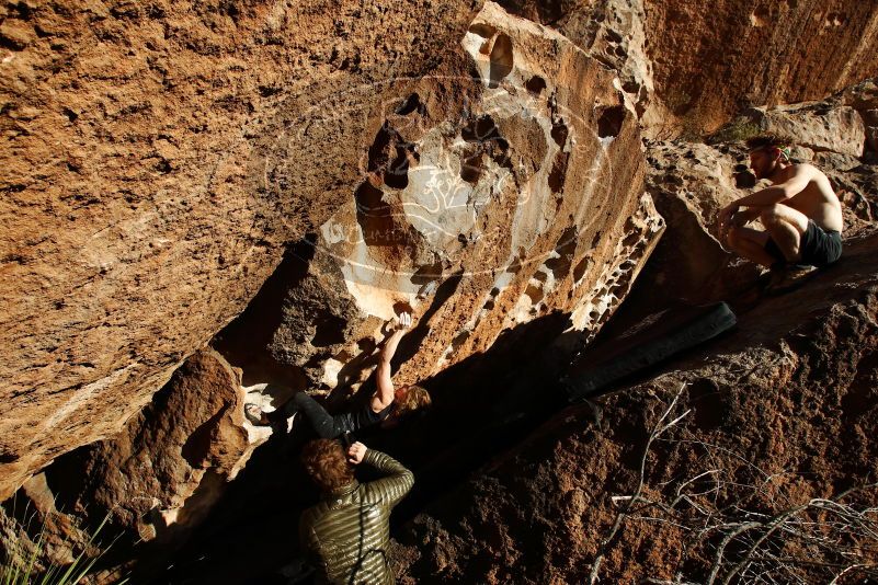 Bouldering in Hueco Tanks on 10/26/2019 with Blue Lizard Climbing and Yoga

Filename: SRM_20191026_1702540.jpg
Aperture: f/8.0
Shutter Speed: 1/250
Body: Canon EOS-1D Mark II
Lens: Canon EF 16-35mm f/2.8 L