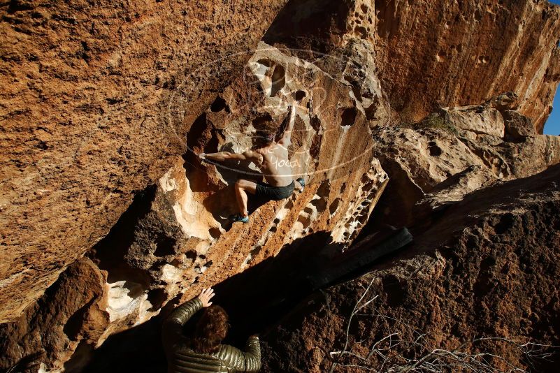Bouldering in Hueco Tanks on 10/26/2019 with Blue Lizard Climbing and Yoga

Filename: SRM_20191026_1706020.jpg
Aperture: f/8.0
Shutter Speed: 1/320
Body: Canon EOS-1D Mark II
Lens: Canon EF 16-35mm f/2.8 L