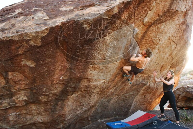 Bouldering in Hueco Tanks on 10/26/2019 with Blue Lizard Climbing and Yoga

Filename: SRM_20191026_1731270.jpg
Aperture: f/5.6
Shutter Speed: 1/160
Body: Canon EOS-1D Mark II
Lens: Canon EF 16-35mm f/2.8 L