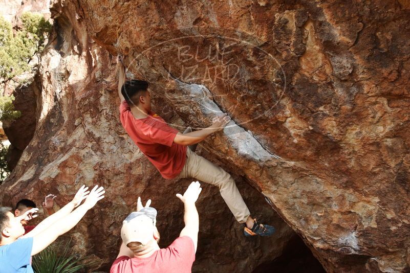 Bouldering in Hueco Tanks on 11/09/2019 with Blue Lizard Climbing and Yoga

Filename: SRM_20191109_1607570.jpg
Aperture: f/5.6
Shutter Speed: 1/500
Body: Canon EOS-1D Mark II
Lens: Canon EF 16-35mm f/2.8 L