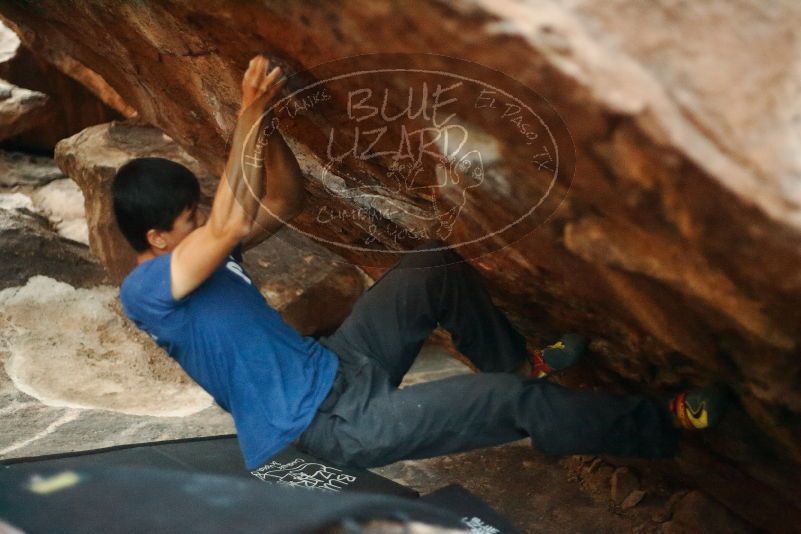 Bouldering in Hueco Tanks on 11/09/2019 with Blue Lizard Climbing and Yoga

Filename: SRM_20191109_1812520.jpg
Aperture: f/1.8
Shutter Speed: 1/100
Body: Canon EOS-1D Mark II
Lens: Canon EF 50mm f/1.8 II