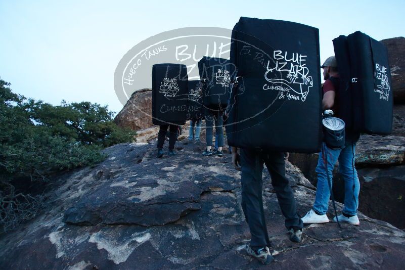 Bouldering in Hueco Tanks on 11/09/2019 with Blue Lizard Climbing and Yoga
Filename: SRM_20191109_1832070.jpg
Aperture: f/2.8
Shutter Speed: 1/20
Body: Canon EOS-1D Mark II
Lens: Canon EF 16-35mm f/2.8 L