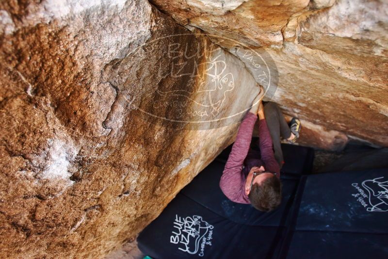 Bouldering in Hueco Tanks on 11/10/2019 with Blue Lizard Climbing and Yoga
Filename: SRM_20191110_1158580.jpg
Aperture: f/4.0
Shutter Speed: 1/160
Body: Canon EOS-1D Mark II
Lens: Canon EF 16-35mm f/2.8 L