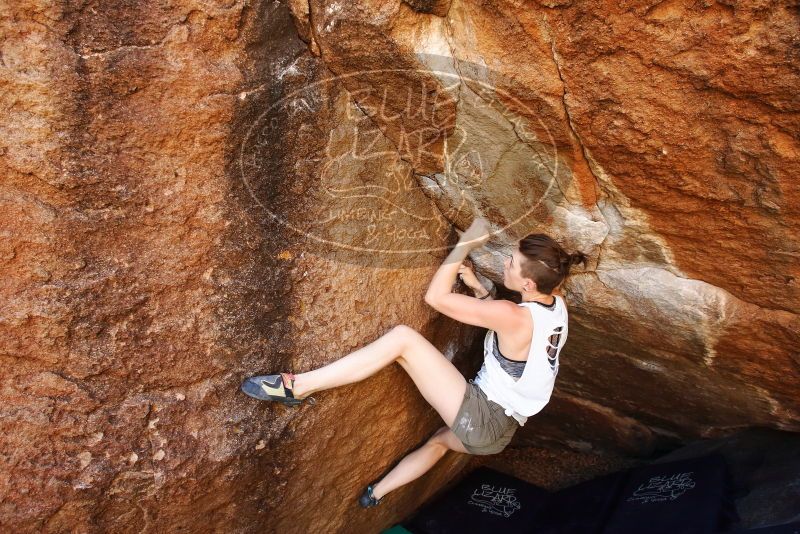 Bouldering in Hueco Tanks on 11/10/2019 with Blue Lizard Climbing and Yoga

Filename: SRM_20191110_1246390.jpg
Aperture: f/5.6
Shutter Speed: 1/250
Body: Canon EOS-1D Mark II
Lens: Canon EF 16-35mm f/2.8 L