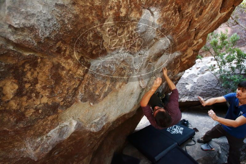 Bouldering in Hueco Tanks on 11/10/2019 with Blue Lizard Climbing and Yoga

Filename: SRM_20191110_1340030.jpg
Aperture: f/4.5
Shutter Speed: 1/250
Body: Canon EOS-1D Mark II
Lens: Canon EF 16-35mm f/2.8 L