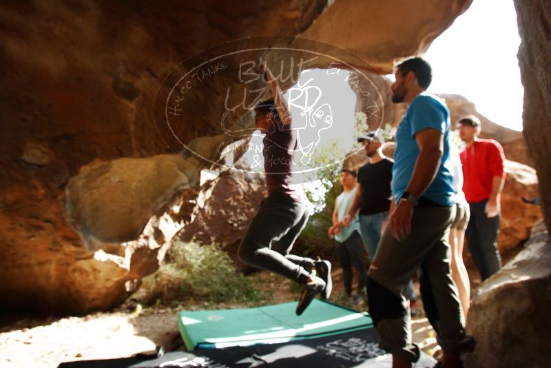 Bouldering in Hueco Tanks on 11/10/2019 with Blue Lizard Climbing and Yoga

Filename: SRM_20191110_1443100.jpg
Aperture: f/5.6
Shutter Speed: 1/200
Body: Canon EOS-1D Mark II
Lens: Canon EF 16-35mm f/2.8 L