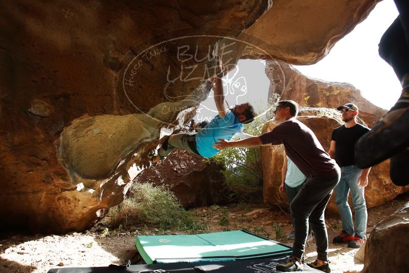 Bouldering in Hueco Tanks on 11/10/2019 with Blue Lizard Climbing and Yoga

Filename: SRM_20191110_1447050.jpg
Aperture: f/5.6
Shutter Speed: 1/400
Body: Canon EOS-1D Mark II
Lens: Canon EF 16-35mm f/2.8 L