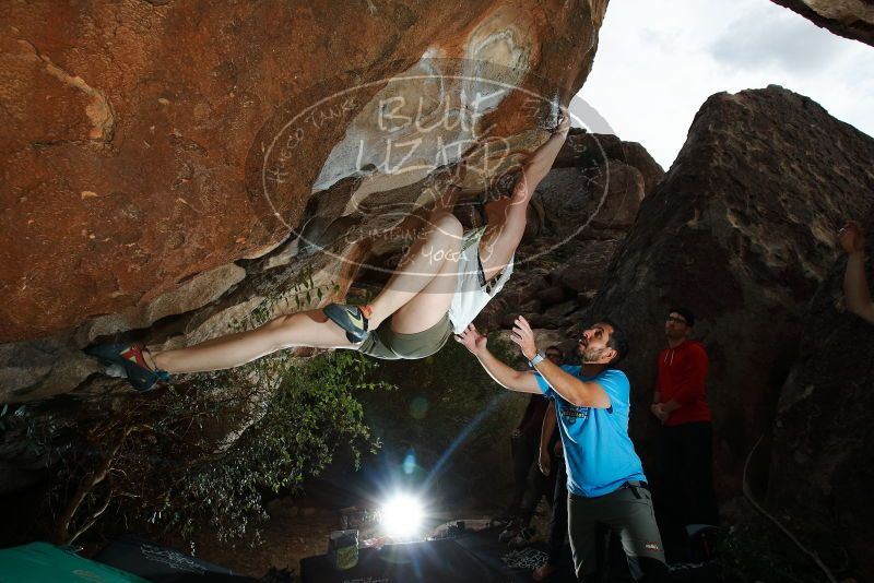 Bouldering in Hueco Tanks on 11/10/2019 with Blue Lizard Climbing and Yoga
Filename: SRM_20191110_1619050.jpg
Aperture: f/8.0
Shutter Speed: 1/250
Body: Canon EOS-1D Mark II
Lens: Canon EF 16-35mm f/2.8 L