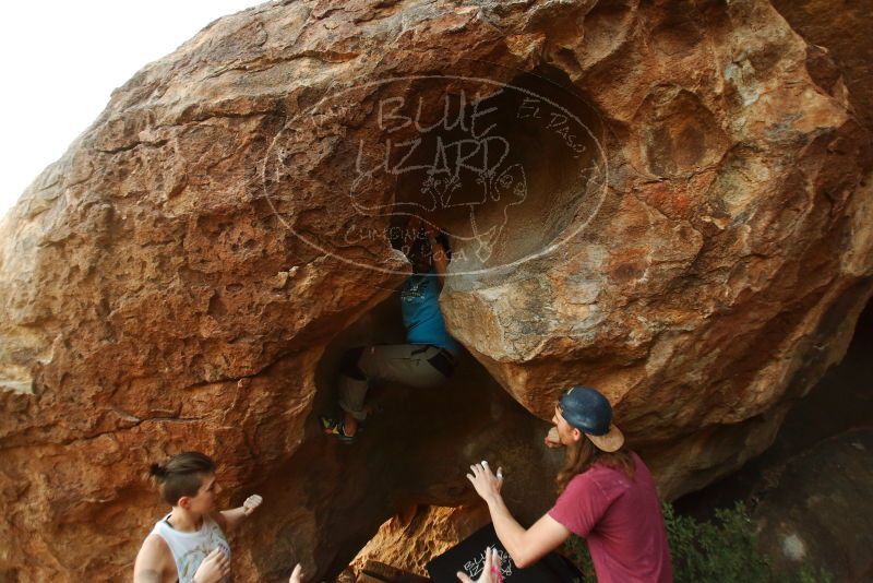 Bouldering in Hueco Tanks on 11/10/2019 with Blue Lizard Climbing and Yoga

Filename: SRM_20191110_1748480.jpg
Aperture: f/2.8
Shutter Speed: 1/320
Body: Canon EOS-1D Mark II
Lens: Canon EF 16-35mm f/2.8 L