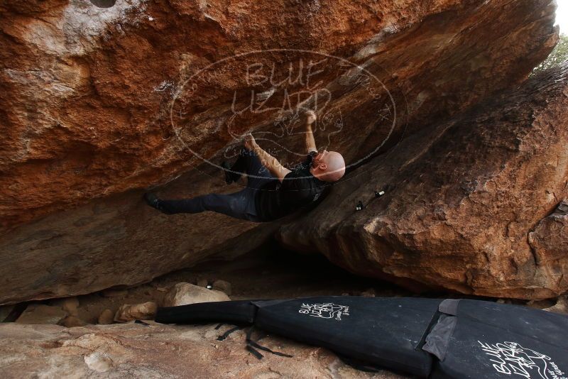 Bouldering in Hueco Tanks on 11/17/2019 with Blue Lizard Climbing and Yoga

Filename: SRM_20191117_1401510.jpg
Aperture: f/8.0
Shutter Speed: 1/250
Body: Canon EOS-1D Mark II
Lens: Canon EF 16-35mm f/2.8 L