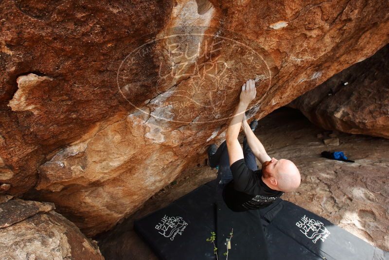 Bouldering in Hueco Tanks on 11/17/2019 with Blue Lizard Climbing and Yoga

Filename: SRM_20191117_1427160.jpg
Aperture: f/8.0
Shutter Speed: 1/250
Body: Canon EOS-1D Mark II
Lens: Canon EF 16-35mm f/2.8 L
