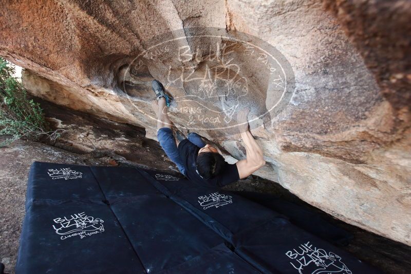 Bouldering in Hueco Tanks on 11/17/2019 with Blue Lizard Climbing and Yoga

Filename: SRM_20191117_1554280.jpg
Aperture: f/4.5
Shutter Speed: 1/250
Body: Canon EOS-1D Mark II
Lens: Canon EF 16-35mm f/2.8 L