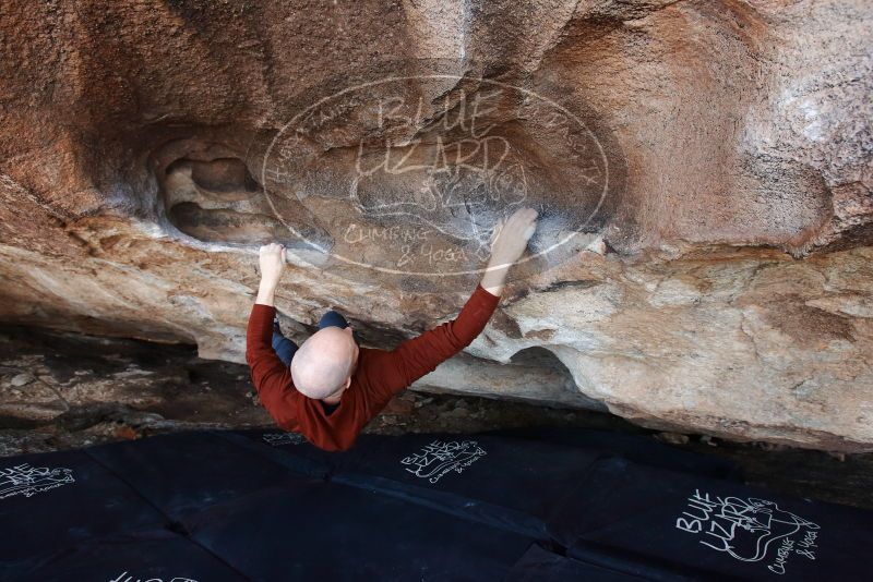 Bouldering in Hueco Tanks on 11/17/2019 with Blue Lizard Climbing and Yoga

Filename: SRM_20191117_1557470.jpg
Aperture: f/5.0
Shutter Speed: 1/250
Body: Canon EOS-1D Mark II
Lens: Canon EF 16-35mm f/2.8 L