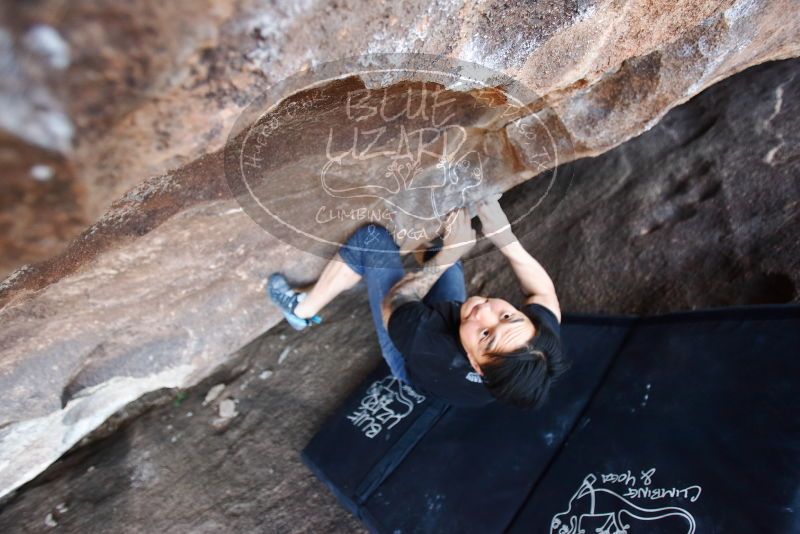 Bouldering in Hueco Tanks on 11/17/2019 with Blue Lizard Climbing and Yoga
Filename: SRM_20191117_1612390.jpg
Aperture: f/2.8
Shutter Speed: 1/250
Body: Canon EOS-1D Mark II
Lens: Canon EF 16-35mm f/2.8 L