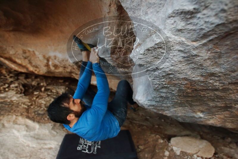 Bouldering in Hueco Tanks on 11/17/2019 with Blue Lizard Climbing and Yoga

Filename: SRM_20191117_1802000.jpg
Aperture: f/2.8
Shutter Speed: 1/200
Body: Canon EOS-1D Mark II
Lens: Canon EF 16-35mm f/2.8 L