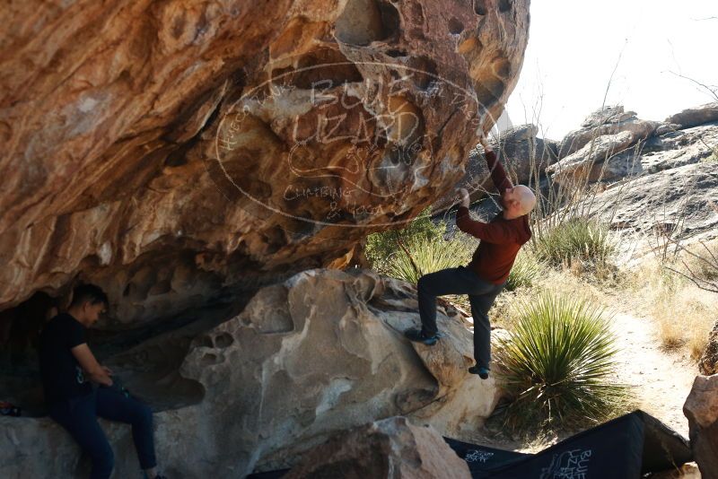 Bouldering in Hueco Tanks on 11/18/2019 with Blue Lizard Climbing and Yoga

Filename: SRM_20191118_1140110.jpg
Aperture: f/4.5
Shutter Speed: 1/250
Body: Canon EOS-1D Mark II
Lens: Canon EF 50mm f/1.8 II
