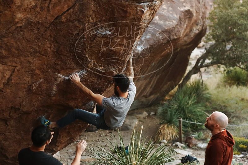 Bouldering in Hueco Tanks on 11/18/2019 with Blue Lizard Climbing and Yoga
Filename: SRM_20191118_1754570.jpg
Aperture: f/3.2
Shutter Speed: 1/250
Body: Canon EOS-1D Mark II
Lens: Canon EF 50mm f/1.8 II