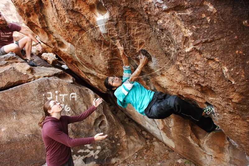 Bouldering in Hueco Tanks on 11/16/2019 with Blue Lizard Climbing and Yoga
Filename: SRM_20191116_1047561.jpg
Aperture: f/5.0
Shutter Speed: 1/200
Body: Canon EOS-1D Mark II
Lens: Canon EF 16-35mm f/2.8 L