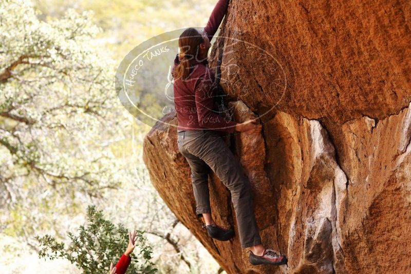 Bouldering in Hueco Tanks on 11/16/2019 with Blue Lizard Climbing and Yoga

Filename: SRM_20191116_1109500.jpg
Aperture: f/2.8
Shutter Speed: 1/800
Body: Canon EOS-1D Mark II
Lens: Canon EF 85mm f/1.2 L II