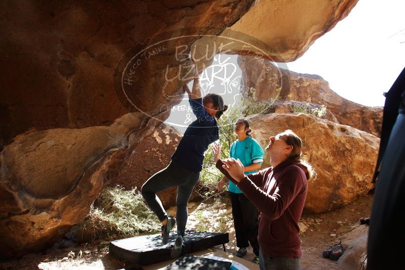 Bouldering in Hueco Tanks on 11/16/2019 with Blue Lizard Climbing and Yoga

Filename: SRM_20191116_1203060.jpg
Aperture: f/5.6
Shutter Speed: 1/400
Body: Canon EOS-1D Mark II
Lens: Canon EF 16-35mm f/2.8 L