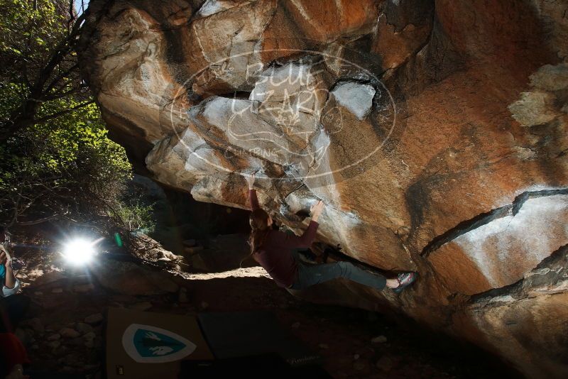Bouldering in Hueco Tanks on 11/16/2019 with Blue Lizard Climbing and Yoga

Filename: SRM_20191116_1342590.jpg
Aperture: f/8.0
Shutter Speed: 1/250
Body: Canon EOS-1D Mark II
Lens: Canon EF 16-35mm f/2.8 L