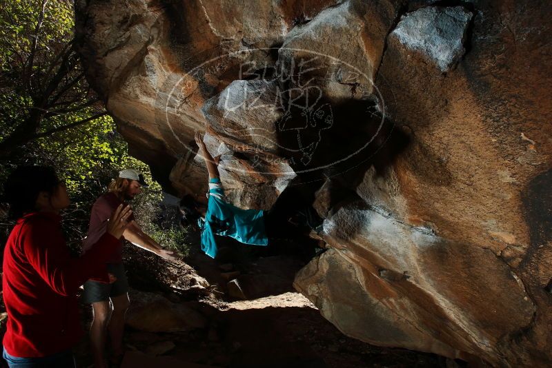 Bouldering in Hueco Tanks on 11/16/2019 with Blue Lizard Climbing and Yoga
Filename: SRM_20191116_1349540.jpg
Aperture: f/8.0
Shutter Speed: 1/250
Body: Canon EOS-1D Mark II
Lens: Canon EF 16-35mm f/2.8 L
