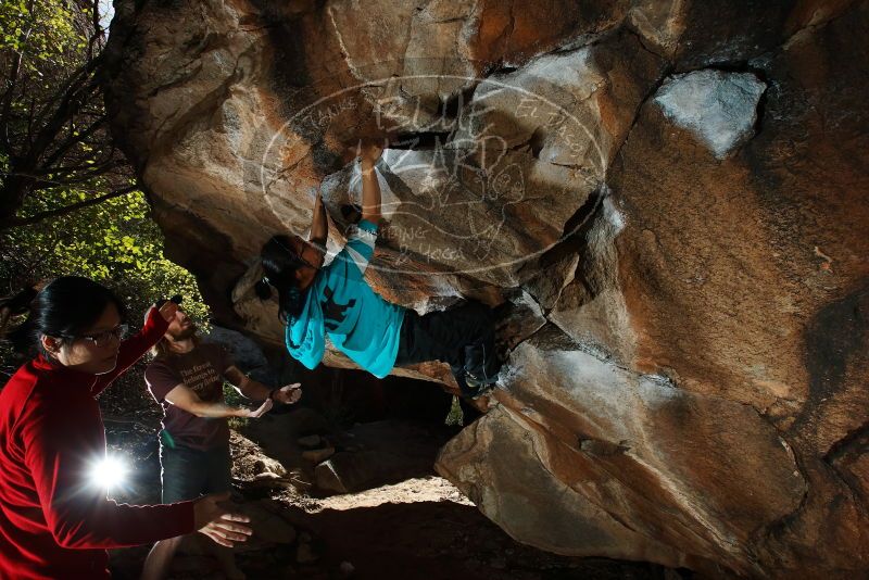 Bouldering in Hueco Tanks on 11/16/2019 with Blue Lizard Climbing and Yoga

Filename: SRM_20191116_1350030.jpg
Aperture: f/8.0
Shutter Speed: 1/250
Body: Canon EOS-1D Mark II
Lens: Canon EF 16-35mm f/2.8 L
