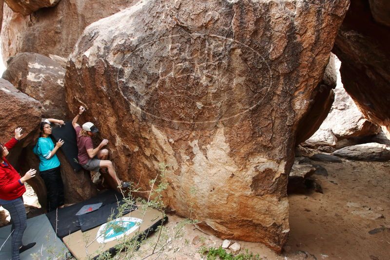 Bouldering in Hueco Tanks on 11/16/2019 with Blue Lizard Climbing and Yoga
Filename: SRM_20191116_1434210.jpg
Aperture: f/5.6
Shutter Speed: 1/200
Body: Canon EOS-1D Mark II
Lens: Canon EF 16-35mm f/2.8 L
