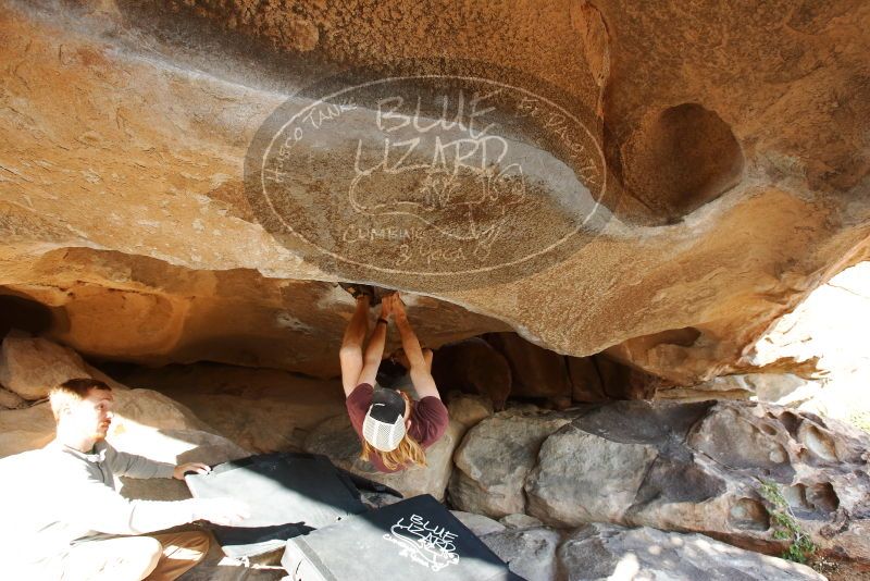 Bouldering in Hueco Tanks on 11/16/2019 with Blue Lizard Climbing and Yoga
Filename: SRM_20191116_1558590.jpg
Aperture: f/5.6
Shutter Speed: 1/200
Body: Canon EOS-1D Mark II
Lens: Canon EF 16-35mm f/2.8 L