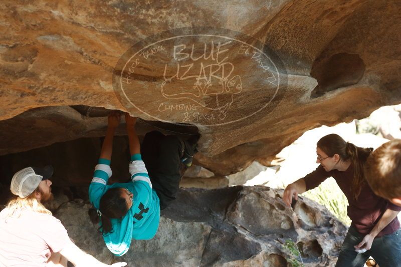 Bouldering in Hueco Tanks on 11/16/2019 with Blue Lizard Climbing and Yoga

Filename: SRM_20191116_1607090.jpg
Aperture: f/4.0
Shutter Speed: 1/250
Body: Canon EOS-1D Mark II
Lens: Canon EF 50mm f/1.8 II