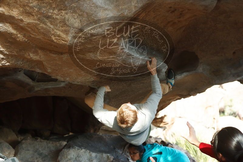 Bouldering in Hueco Tanks on 11/16/2019 with Blue Lizard Climbing and Yoga
Filename: SRM_20191116_1619530.jpg
Aperture: f/4.0
Shutter Speed: 1/200
Body: Canon EOS-1D Mark II
Lens: Canon EF 50mm f/1.8 II