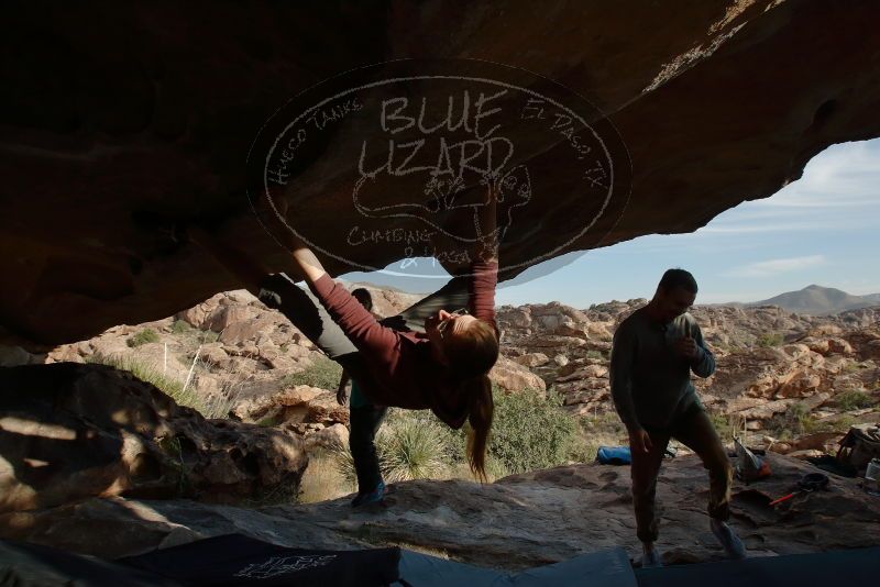 Bouldering in Hueco Tanks on 11/16/2019 with Blue Lizard Climbing and Yoga

Filename: SRM_20191116_1644310.jpg
Aperture: f/8.0
Shutter Speed: 1/250
Body: Canon EOS-1D Mark II
Lens: Canon EF 16-35mm f/2.8 L