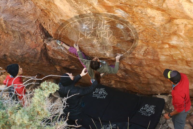 Bouldering in Hueco Tanks on 11/23/2019 with Blue Lizard Climbing and Yoga

Filename: SRM_20191123_1227420.jpg
Aperture: f/3.5
Shutter Speed: 1/250
Body: Canon EOS-1D Mark II
Lens: Canon EF 50mm f/1.8 II