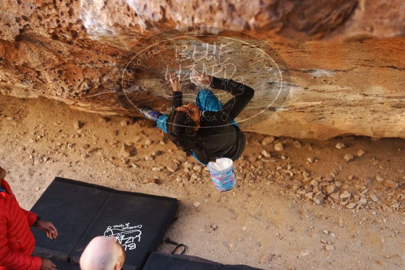 Bouldering in Hueco Tanks on 11/23/2019 with Blue Lizard Climbing and Yoga

Filename: SRM_20191123_1410151.jpg
Aperture: f/2.2
Shutter Speed: 1/250
Body: Canon EOS-1D Mark II
Lens: Canon EF 50mm f/1.8 II