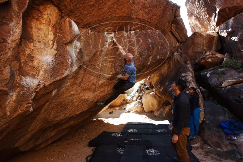 Bouldering in Hueco Tanks on 11/23/2019 with Blue Lizard Climbing and Yoga

Filename: SRM_20191123_1450050.jpg
Aperture: f/5.0
Shutter Speed: 1/250
Body: Canon EOS-1D Mark II
Lens: Canon EF 16-35mm f/2.8 L