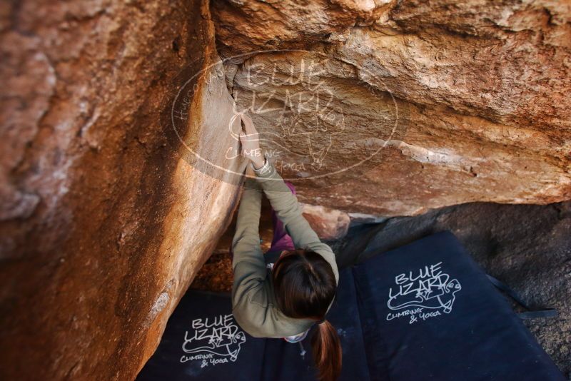 Bouldering in Hueco Tanks on 11/23/2019 with Blue Lizard Climbing and Yoga

Filename: SRM_20191123_1517170.jpg
Aperture: f/3.2
Shutter Speed: 1/250
Body: Canon EOS-1D Mark II
Lens: Canon EF 16-35mm f/2.8 L
