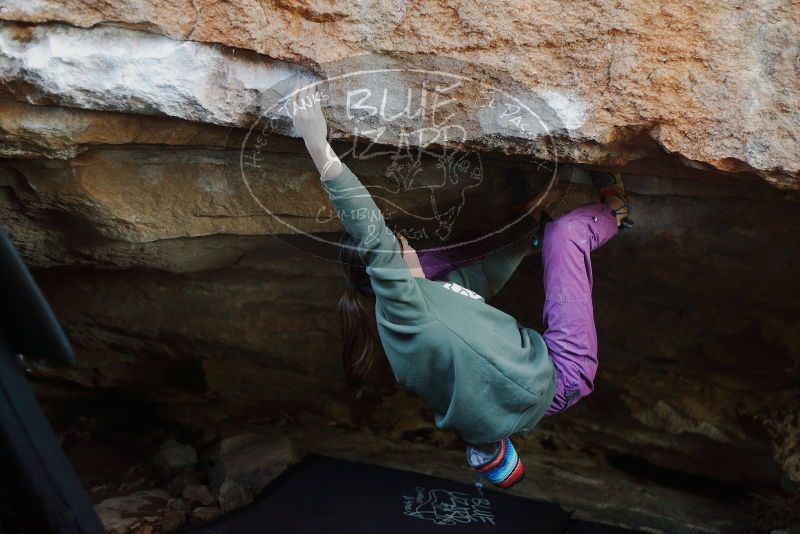 Bouldering in Hueco Tanks on 11/23/2019 with Blue Lizard Climbing and Yoga

Filename: SRM_20191123_1628080.jpg
Aperture: f/2.5
Shutter Speed: 1/250
Body: Canon EOS-1D Mark II
Lens: Canon EF 50mm f/1.8 II
