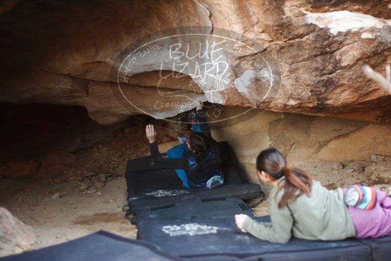 Bouldering in Hueco Tanks on 11/23/2019 with Blue Lizard Climbing and Yoga

Filename: SRM_20191123_1720110.jpg
Aperture: f/1.8
Shutter Speed: 1/200
Body: Canon EOS-1D Mark II
Lens: Canon EF 50mm f/1.8 II